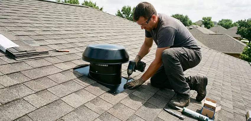 Roof Vent Fan Installation in Brentwood