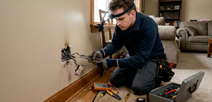 Short Circuit and Dead Outlet Repair in Brentwood