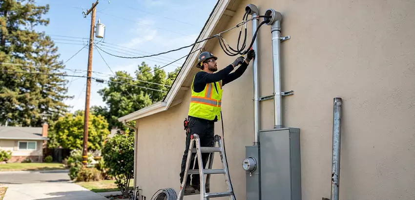 Electrical Service Entrance and Mast Upgrade in Brentwood