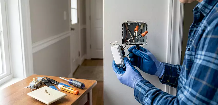 Motion Sensor Light Switch Replacement in Brentwood