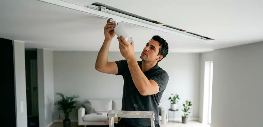 Recessed Track Lighting Installation in Brentwood