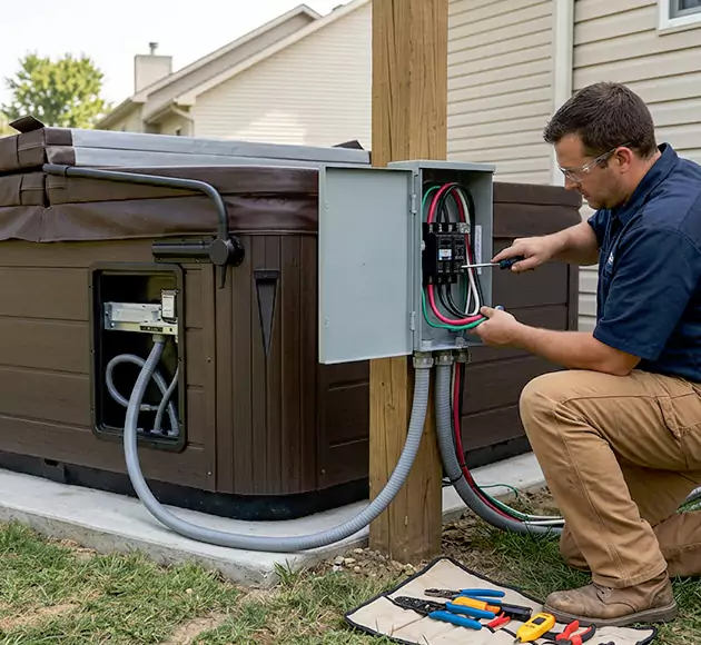 Professional Hot Tub Electrical Installation: Your Local Spa Wiring Team in Brentwood, TN